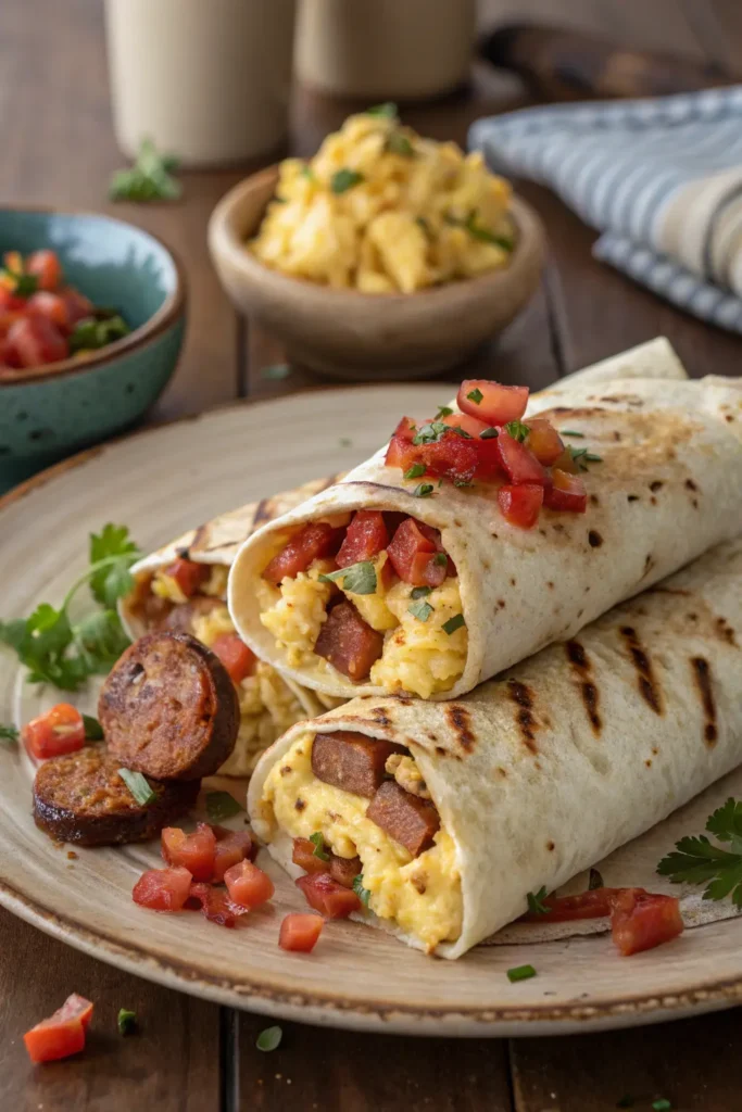 breakfast burritos